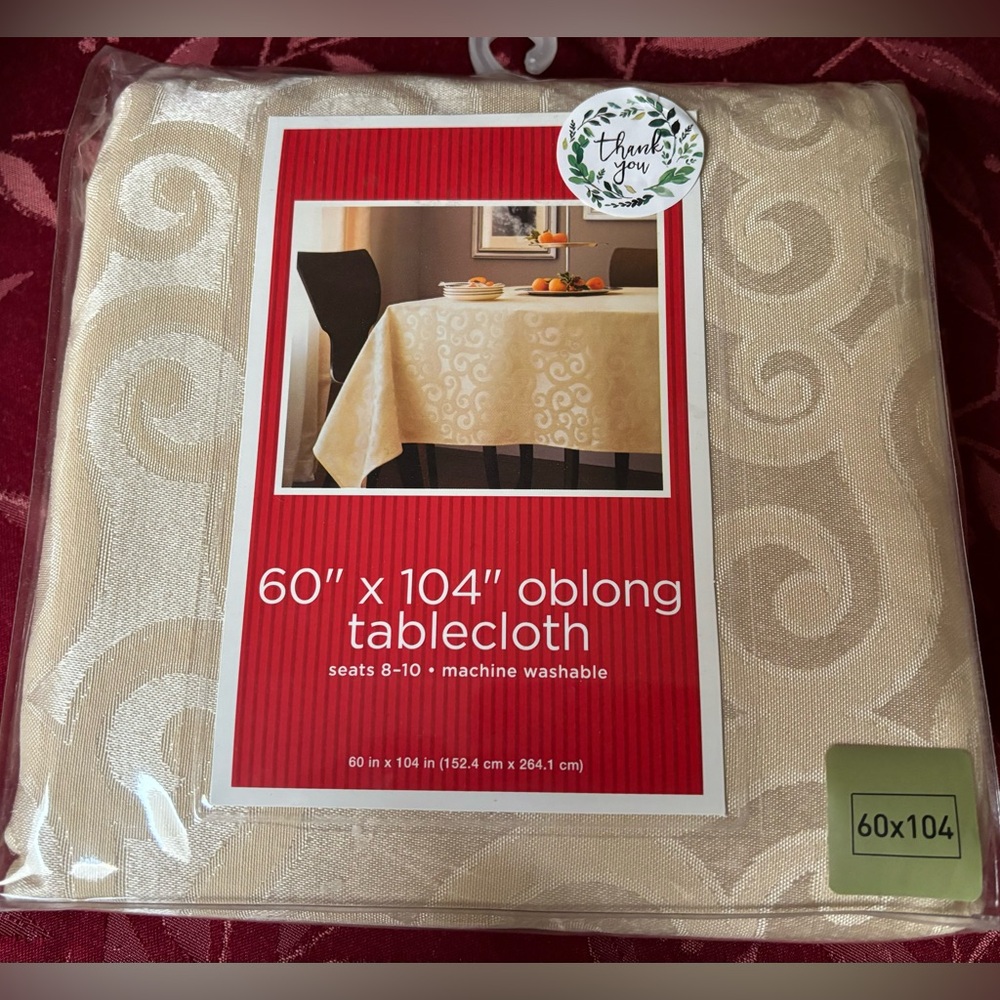 Oblong Tablecloth